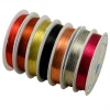 10pcs New 0.25-0.8mm Colorful Copper Wire Craft Beads Rope Beading Wire For Bracelet Necklace Jewelry DIY Accessories