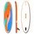 Import 10x30x6 Rainbow Drop shipping manufacturer Drop Stitch inflatable sup stand up paddle board from China