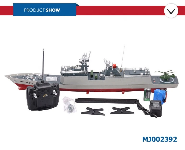 1:275 low moq simulation aircraft carrier series frigate rc model boat for sale