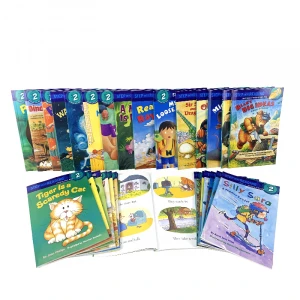 12Book/setGraded Readings Step into Reading 2  Colorings Picture book