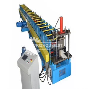 14 Steps Portable Vally Rain Gutter Roll Forming Machine