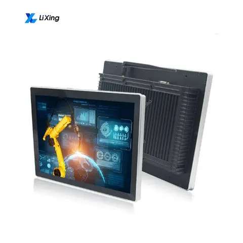 15.6 Inch Android All-in-One Industrial Panel PC Embedded Type 2000nits IP65 LCD RS485 RS232 HMI Touch Screen Industry Monitor