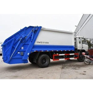 15m3 Dongfeng 153 garbage collection compactor truck for sale