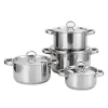 15pcs stainless steel cookware set include kitchen Utensil