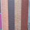 16mm foam  heat insulation brick look outside sandwich panel
