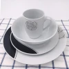16pcs  simple style hotel restaurant ceramic dinner set wholesale dinnerware