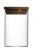 Import 170ml Heat Resistant Borosilicate Screw Top Childproof Glass Food Storage Jar With Acacia Wood Bamboo Lid Glass Bottle Packaging from China