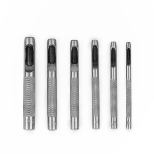 1pcs 5mm Punch tool Metal Punch Tools Leather craft Set Belt Punch Round Punching