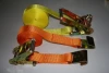 2" 5TON adjustable ratchet Tie Down strap buckle  With Hooks