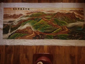 2011 top new cross stitch Great Wall finished product