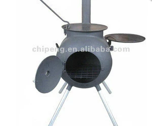2015 Cheapest product outdoor cast iron wood stove