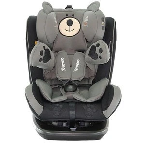 2018 hot sale Group 0+1+2+3 baby car seat 360 degree spin and with isofix base 0-12 years age