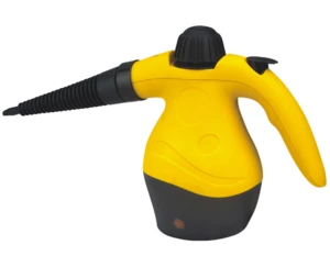 2018 hot sale portable high pressure yellow steam cleaner with10various accessories ideal for cleaning windows,carpets,cars