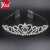 Import 2018 hot sell wedding accessories plastic bridal crown tiara from China