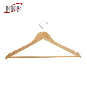 2018 latest laundry products new product natural custom wooden suit hanger