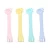 Import 2019 Amazon Hot Sale New Product Kids children Supplies 100% Food Grade Silicone Soft Baby Chewing Giraffe Training Spoon from China