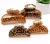 Import 2019 new design plastic acrylic Leopard print Hair claw clip For Girls New Head clip from China