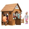 2020 4-5  people outdoor  kids playhouse garden wood