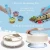 Import 2020 Hot Sale Cake Decorating set baking tools rotating Cake stand turntable Supplies plastic cake stand from China