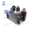 2020 new white ink digital t shirt PET film printer with shake powder drying machine heat transfer press machine