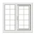 Import 2020 turkey pvc doors and windows classic wrought iron window grill best accessories for plastic windows from China