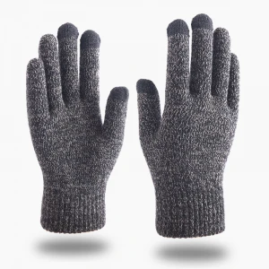 2020 Winter Gloves Women Men Unisex Knit Warm Mittens Call Talking &amp;Touch Screen Gloves Mobile Phone Pad