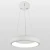 Import 2021 Best selling Simple Brightness 600MM  BLACK  Color Led Pendant Lamp For Hotel Home Shop Bar from China