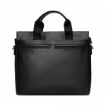 2021 Factory Custom Saffiano Business Genuine Leather laptop bag men office briefcase bag