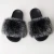 Import 2021 hot sale soft EVA sole Fake fur slides with sandals for women racoon slippers from China