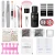 Import 2021 New Arrival Hard Jelly Clear Poly Nail Extension Acrylic UV LED Builder Gel Nail Kit from China