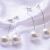 Import 2021 new fashion size long pearl earrings 925 silver needle jewelry temperament sweet earrings from China