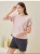 Import 2021 WCH018 pink new ladies bamboo pajamas casual dress women sleepwear nightgown from China