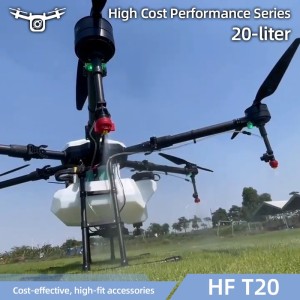 20L Multi-Function Sprayer Drone Agro Pulverizador Farm Agricola Fumigacion Dron GPS Agriculture Pesticide Spraying Drone with Sow Spreader