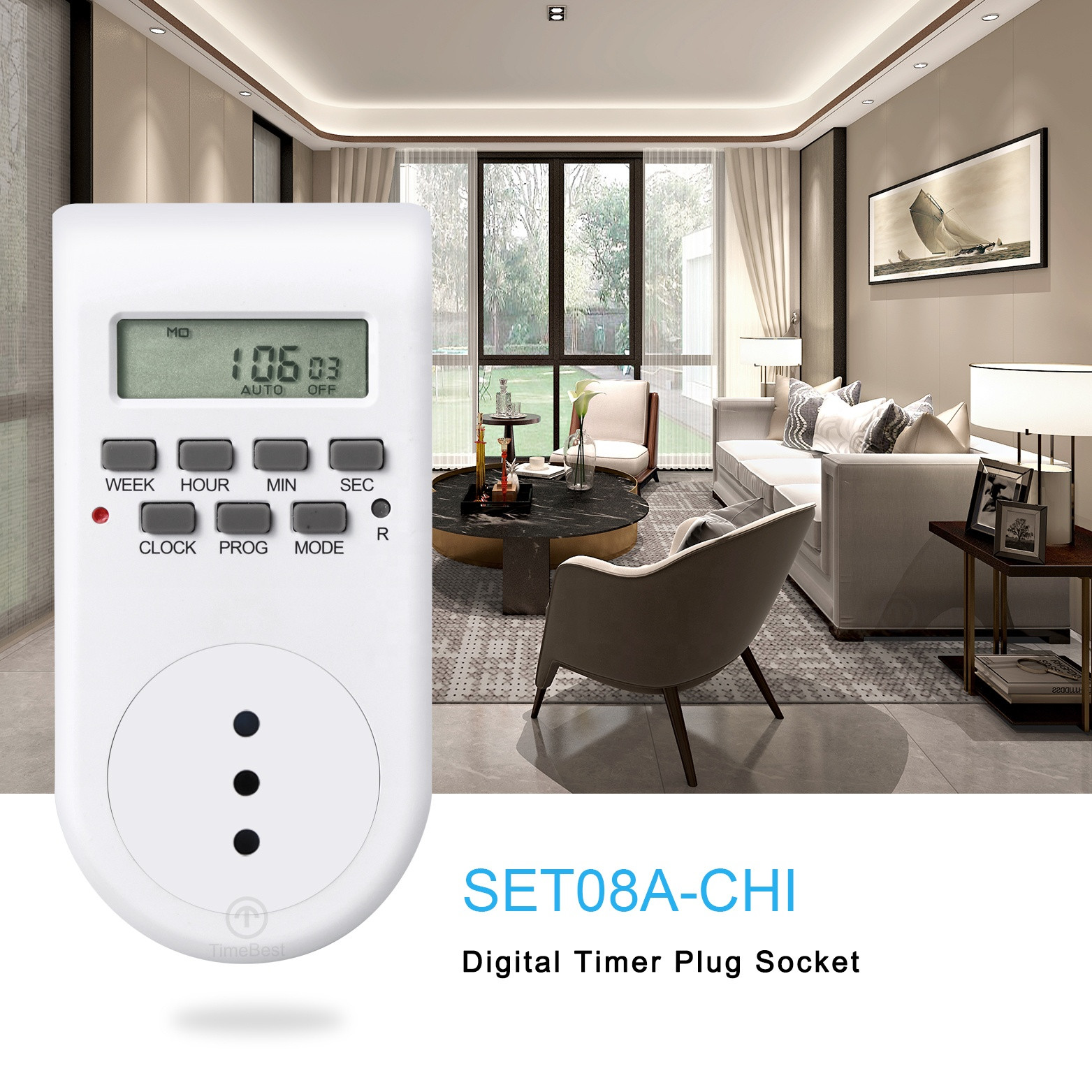 Buy 220v Programmable Digital Automatic Timer Switch Output Of 12 Volt ...
