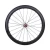 Import 23 / 25mm Width 50mm Depth Clincher Carbon Bicycle Wheels from China