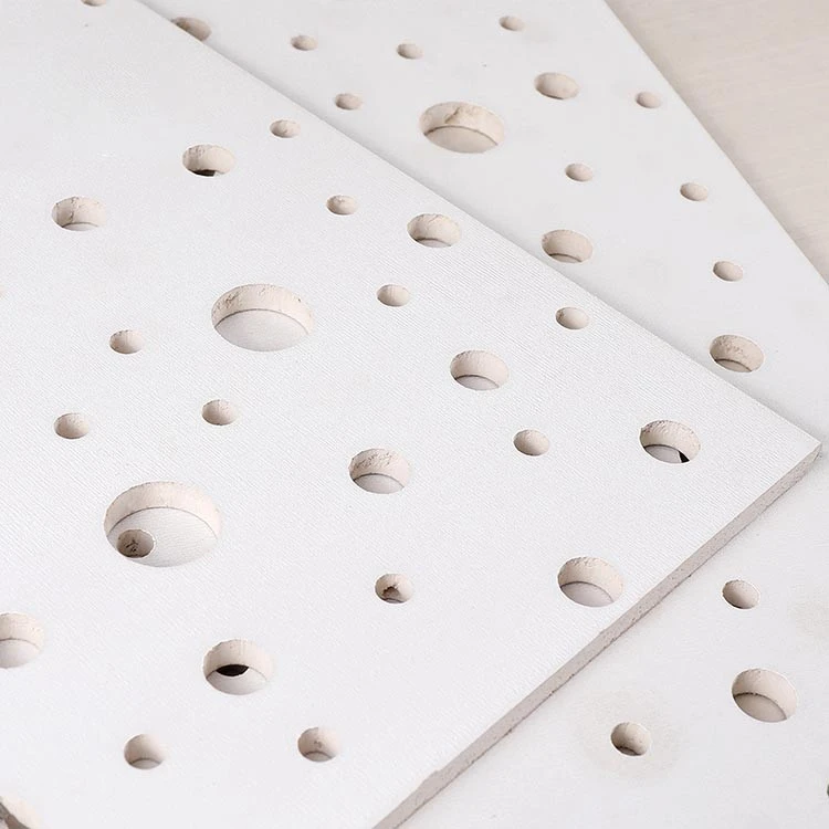 2400*1200mm Perforated Gypsum Board Plasterboard Drywall decorative acoustic ceiling tiles