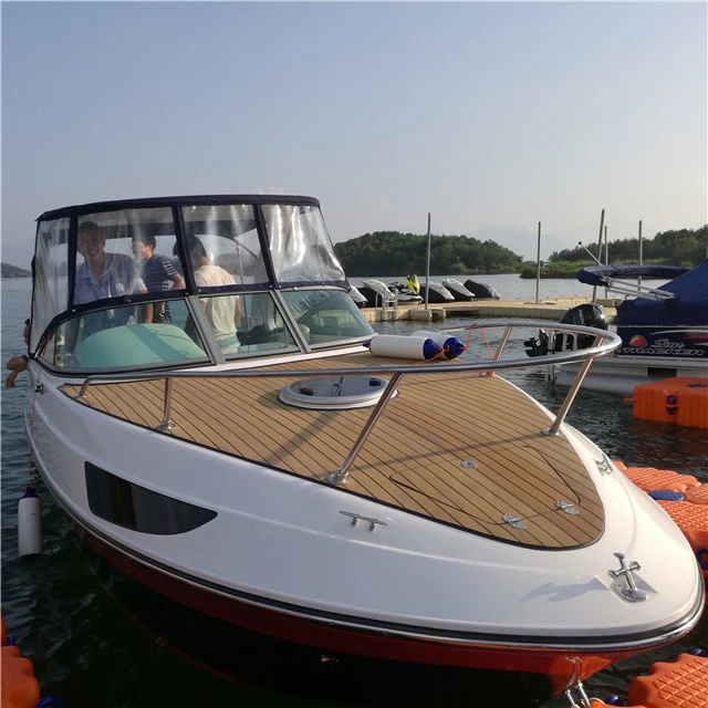 24ft fiberglass cuddy cabin luxury yacht fishing boat for sale