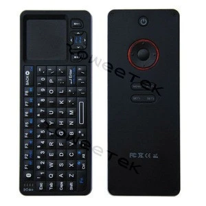 2.4GHz Mini Wireless Keyboard Mouse Combo with IR Remote Control&Touchpad for TV/iPhone/iPad/PS3/Tablet PC