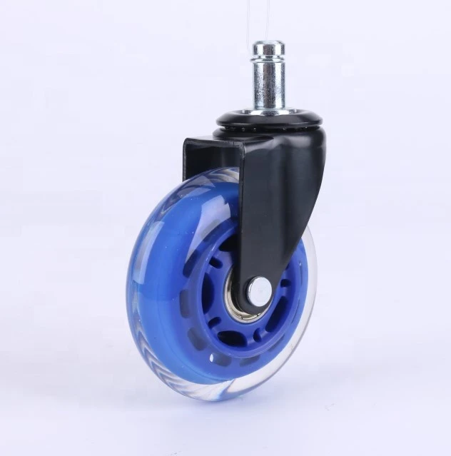 2&quot;/2.5&quot;/3&quot; Rollerblade PU Office chair Casters type 50mm/65mm/75mm Office Chair Caster Wheels