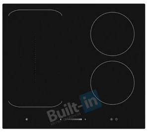 3 burner 60cm built-in induction cooker with flex zone