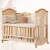 Import 3 in 1 convertible made in solid pine wood baby crib kids furniture smoothly playpen crib in Turkey from China