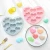 Import 3 kinds of different heart-shaped jelly molds, love custard pudding mousse cake cartoon silicone mold for household use from China