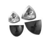 3 Way Rounded Corner Bracket aluminum profile connector T Slot Accessories Aluminium 30R