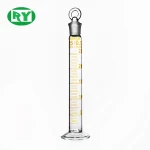 3.3 high boro glass Measuring cylinder with stopper