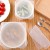 Import 3/4/5 Pack Silicone Stretch film Kitchen Tools Reusable and Durable No Spill No Slip Covers Cap Food Silicone Cling Film from China