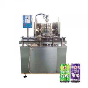350ML  Automatic  Cold drink Can filling machine /cold drink making machine