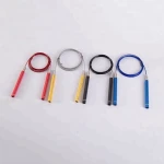 360 Degree Spin Professional Fitness Training with Anti-Wear Pipe,Adjustable Aluminum Jump Rope , Self Locking jump rope