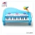 Import 37 keys plastic kids learning toy piano music instrument with chair from China