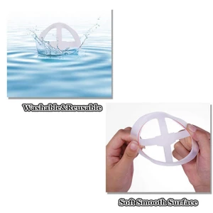 3D Shield Form mouth extender Holder Support Wash Cover lanyard Plastic stand reusable Plastic face masked inner bracket for Kid