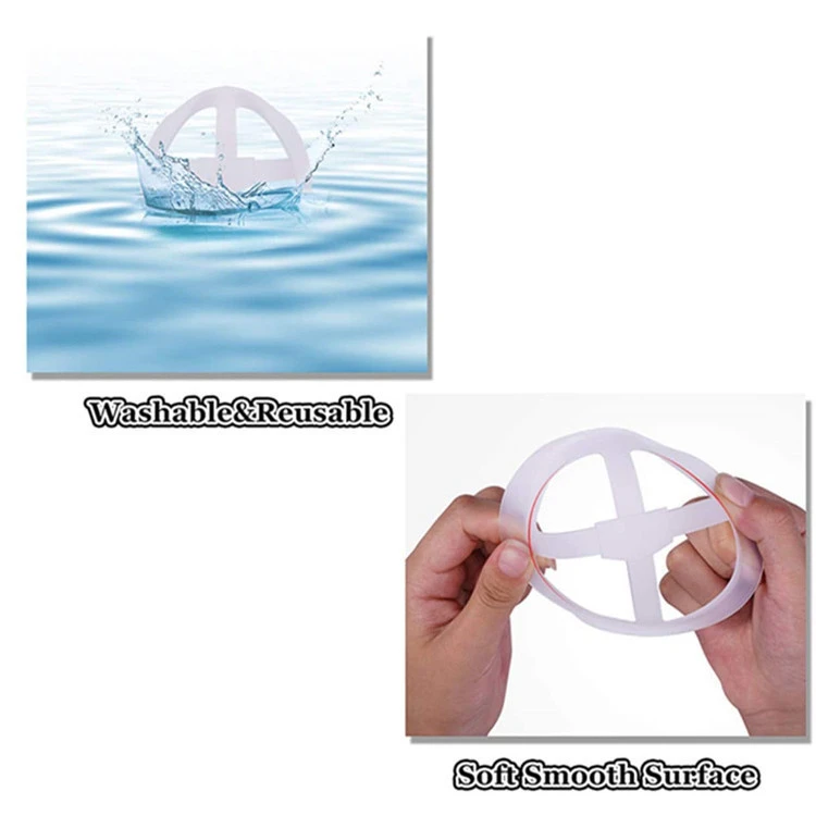 3D Shield Form mouth extender Holder Support Wash Cover lanyard Plastic stand reusable Plastic face masked inner bracket for Kid